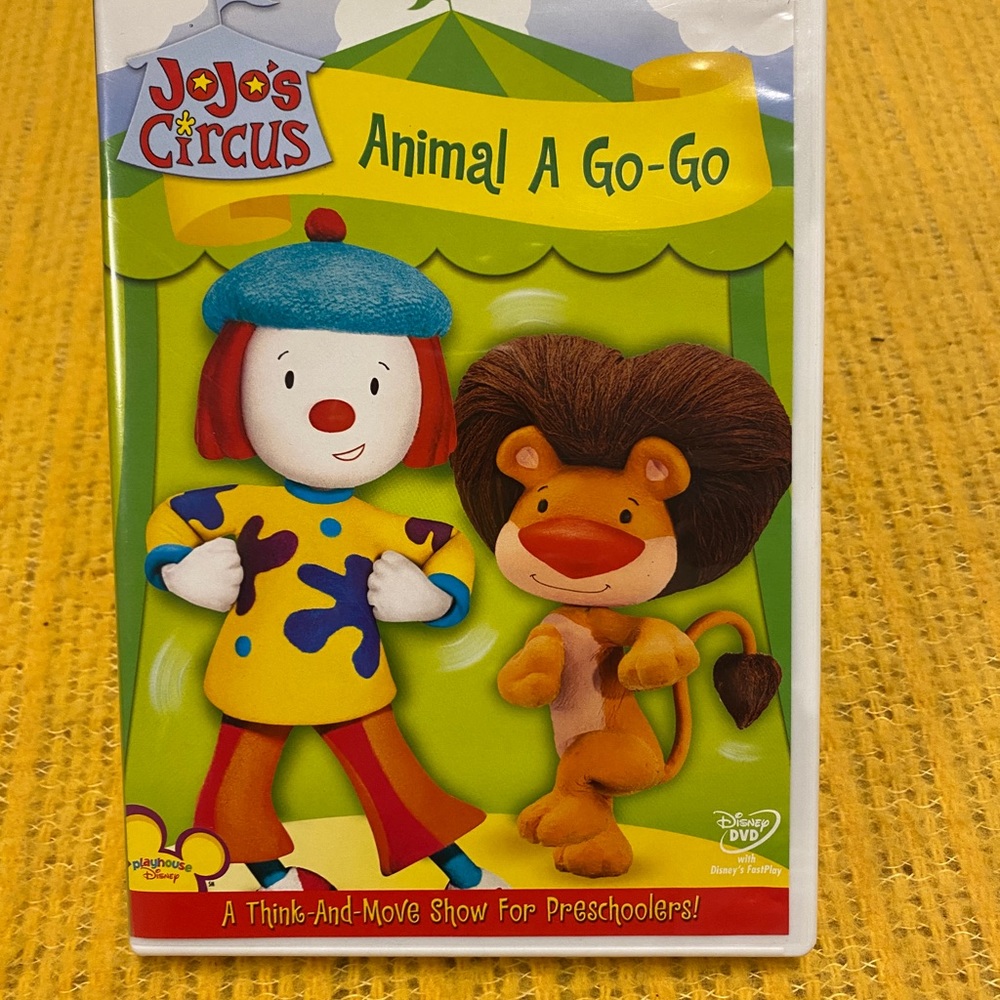 Jo Jo’s Circus Animal a gogo DVD